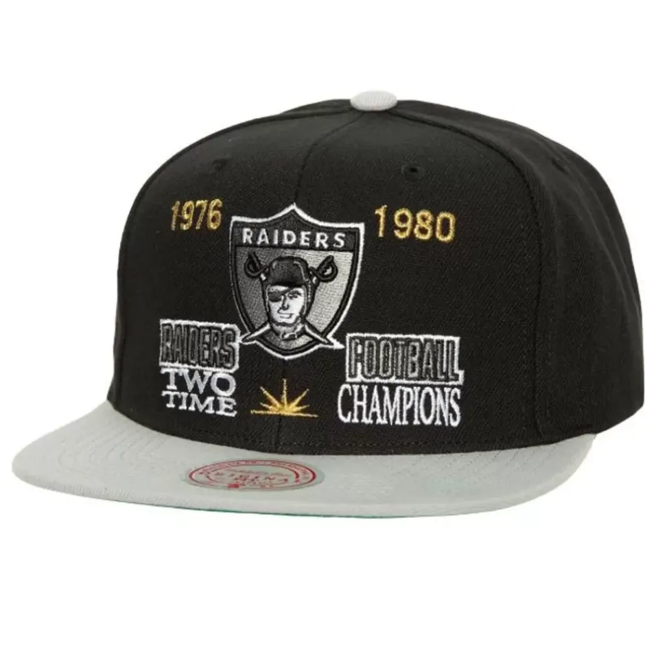 Mitchell & Ness Snapback-Champ Is Here Snapback Oakland Raiders
