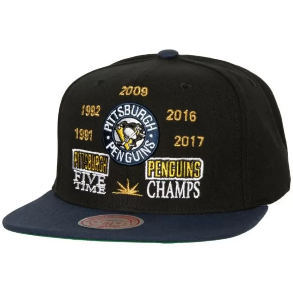Mitchell & Ness Snapback-Champ Is Here Snapback Vntg Pittsburgh Penguins