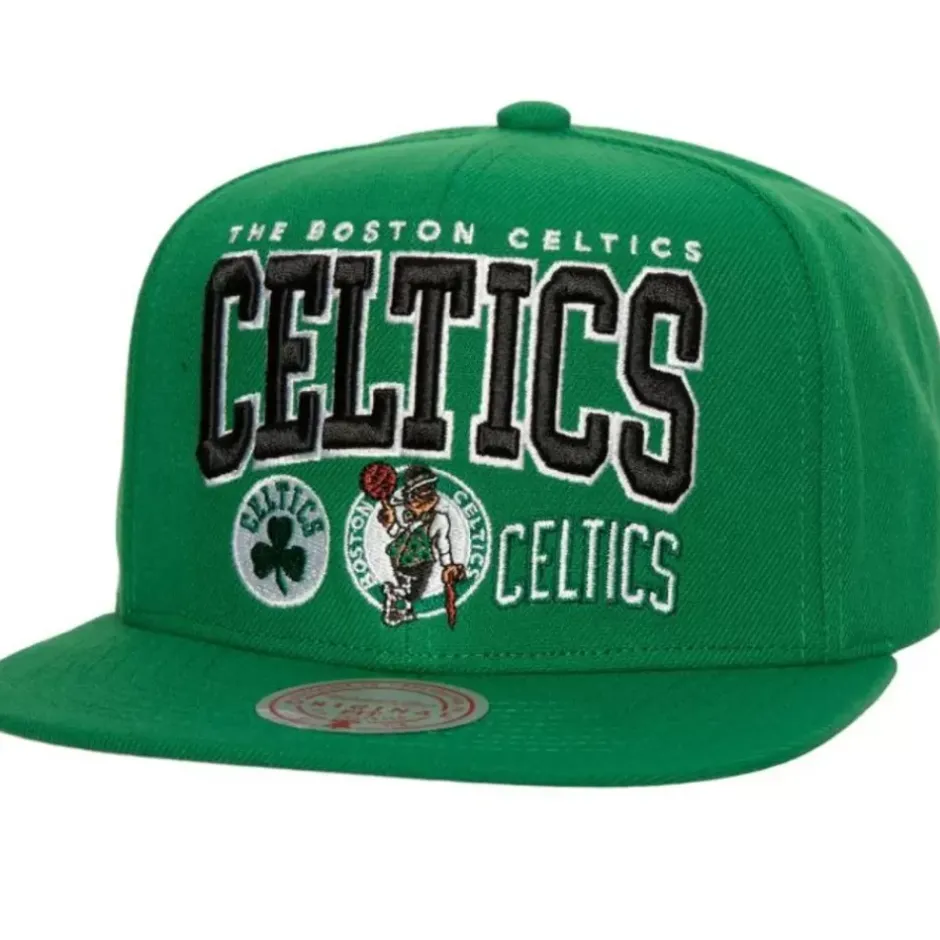 Mitchell & Ness Snapback-Champ Stack Snapback Boston Celtics