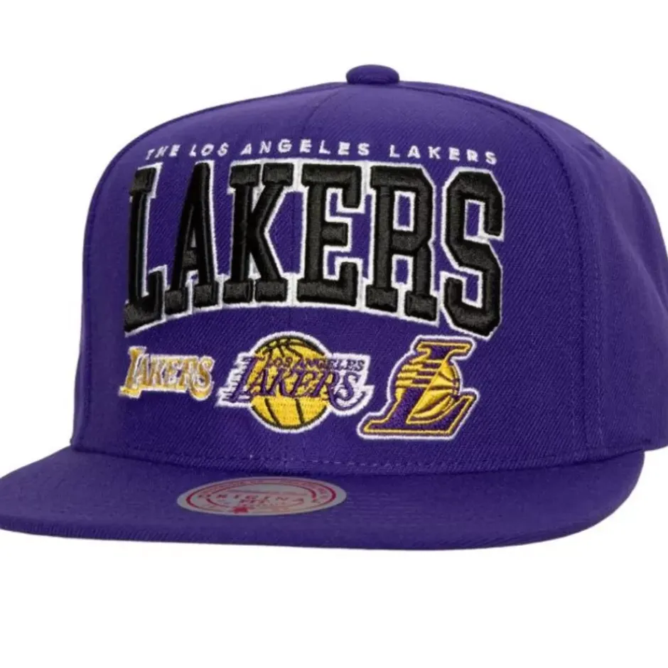 Mitchell & Ness Snapback-Champ Stack Snapback Los Angeles Lakers