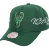 Mitchell & Ness Snapback-Champ Wrap Pro Snapback Milwaukee Bucks