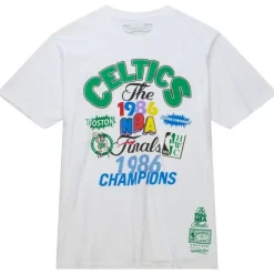 Men Mitchell & Ness T-Shirts & Tops-Champs Fest Ss Tee Hwc Boston Celtics