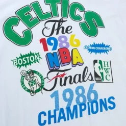 Men Mitchell & Ness T-Shirts & Tops-Champs Fest Ss Tee Hwc Boston Celtics