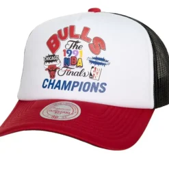 Mitchell & Ness Snapback-Champs Fest Trucker Hwc Chicago Bulls