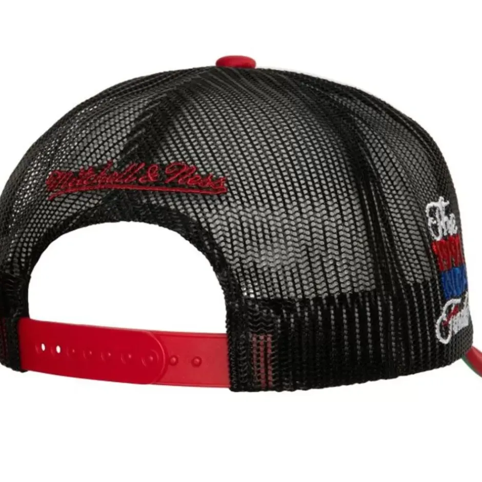 Mitchell & Ness Snapback-Champs Fest Trucker Hwc Chicago Bulls