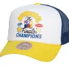 Mitchell & Ness Snapback-Champs Fest Trucker Hwc Golden State Warriors