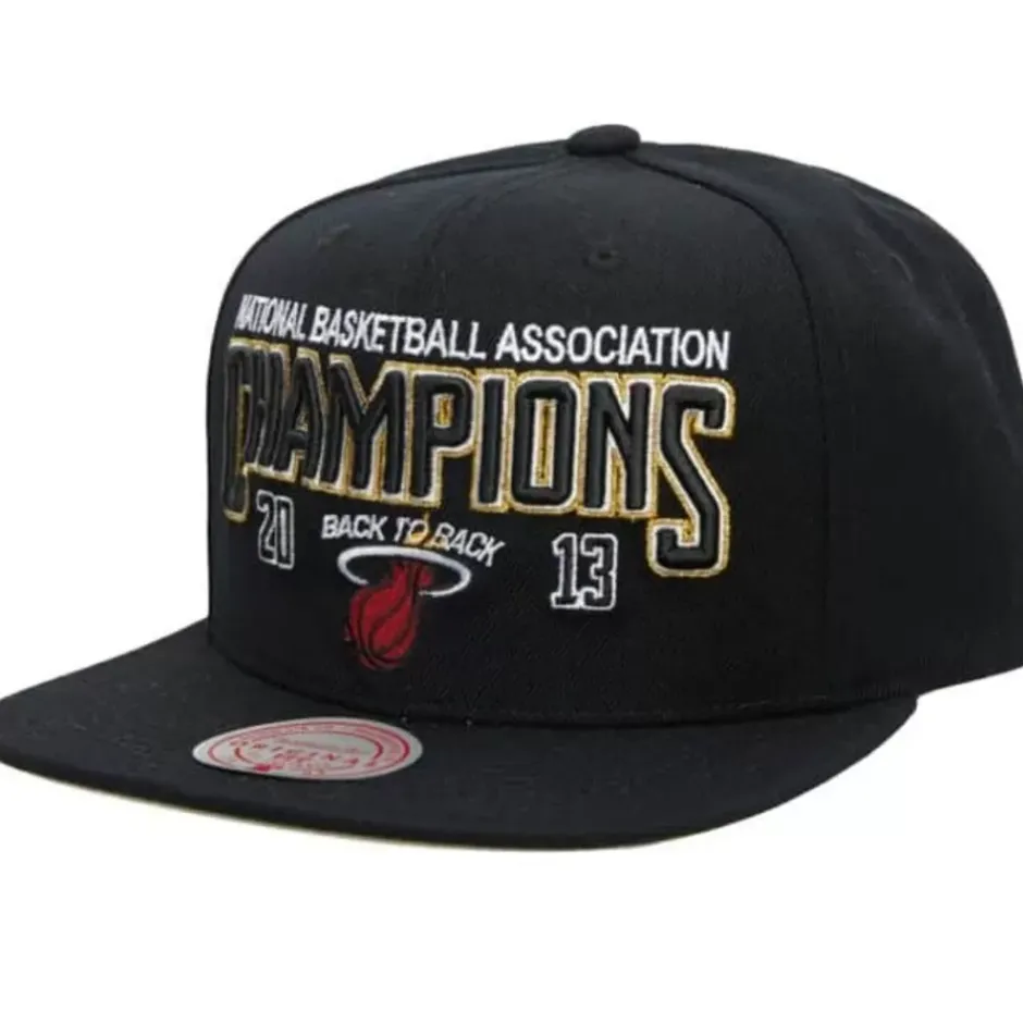 Mitchell & Ness Snapback-Champs Snapback Hwc Miami Heat