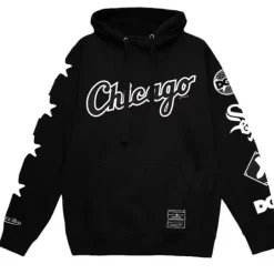 Men Mitchell & Ness Hoodies & Sweatshirts-Chaz Ortiz Hoodie Chicago White Sox
