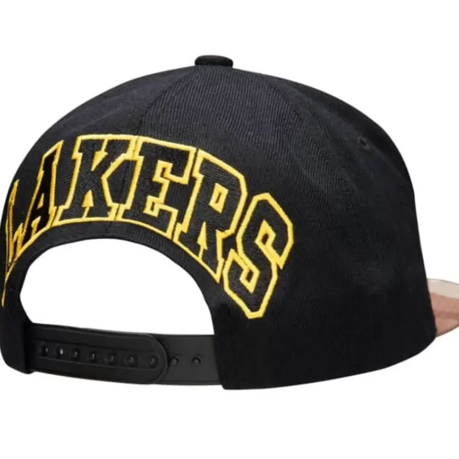 Mitchell & Ness Snapback-Choco Camo Snapback Hwc Los Angeles Lakers