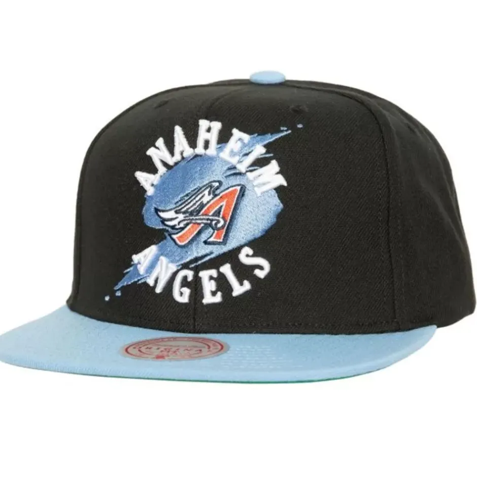 Mitchell & Ness Snapback-Circle Splash Snapback Coop Anaheim Angels
