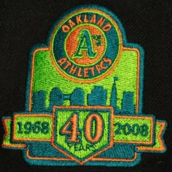 Mitchell & Ness Snapback-Citrus Cooler Snapback Coop Oakland Athletics