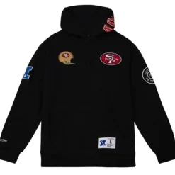 Men Mitchell & Ness Hoodies & Sweatshirts-City Collection Fleece Hoody San Francisco 49Ers