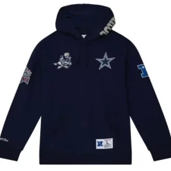Men Mitchell & Ness Hoodies & Sweatshirts-City Collection Fleece Hoody Dallas Cowboys