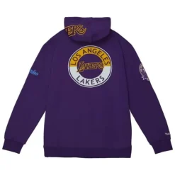 Men Mitchell & Ness Hoodies & Sweatshirts-City Collection Fleece Hoody Los Angeles Lakers