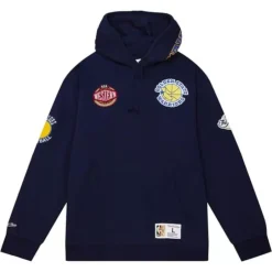 Men Mitchell & Ness Hoodies & Sweatshirts-City Collection Fleece Hoody Golden State Warriors