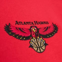 Men Mitchell & Ness Hoodies & Sweatshirts-City Collection Fleece Hoody Atlanta Hawks