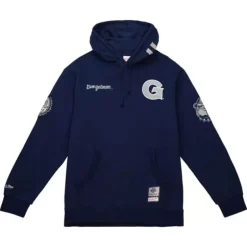 Men Mitchell & Ness Hoodies & Sweatshirts-City Collection Fleece Hoody Georgetown University