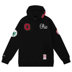 Men Mitchell & Ness Hoodies & Sweatshirts-City Collection Fleece Hoody Ohio State