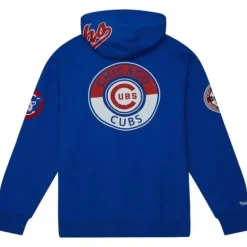 Men Mitchell & Ness Hoodies & Sweatshirts-City Collection Fleece Hoody Chicago Cubs