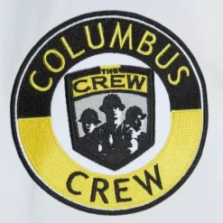 Men Mitchell & Ness Jackets & Outerwear-City Collection Lightweight Satin Jacket Columbus Crew