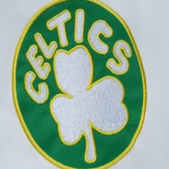 Men Mitchell & Ness Jackets & Outerwear-City Collection Lightweight Satin Jacket Boston Celtics