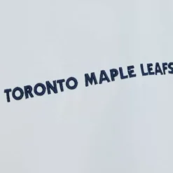Men Mitchell & Ness Jackets & Outerwear-City Collection Lightweight Satin Jacket Toronto Maple Leafs