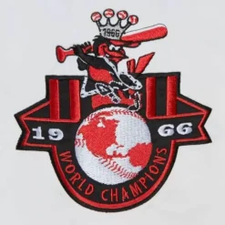 Men Mitchell & Ness Jackets & Outerwear-City Collection Lightweight Satin Jacket Baltimore Orioles