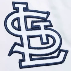 Men Mitchell & Ness Jackets & Outerwear-City Collection Lightweight Satin Jacket St. Louis Cardinals