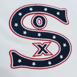 Men Mitchell & Ness Jackets & Outerwear-City Collection Lightweight Satin Jacket Chicago White Sox