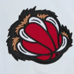 Men Mitchell & Ness Jackets & Outerwear-City Collection Lightweight Satin Jacket Vancouver Grizzlies