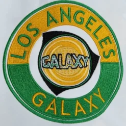 Men Mitchell & Ness Jackets & Outerwear-City Collection Lightweight Satin Jacket Los Angeles Galaxy