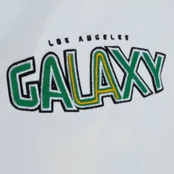 Men Mitchell & Ness Jackets & Outerwear-City Collection Lightweight Satin Jacket Los Angeles Galaxy