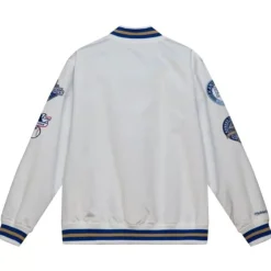 Men Mitchell & Ness Jackets & Outerwear-City Collection Lightweight Satin Jacket Kansas City Royals