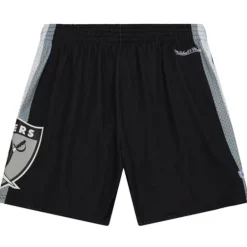 Men Mitchell & Ness Shorts-City Collection Mesh Shorts Oakland Raiders