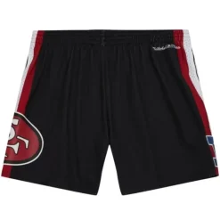 Men Mitchell & Ness Shorts-City Collection Mesh Shorts San Francisco 49Ers