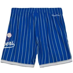 Men Mitchell & Ness Shorts-City Collection Mesh Shorts Los Angeles Dodgers