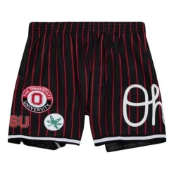 Men Mitchell & Ness Shorts-City Collection Mesh Shorts Ohio State