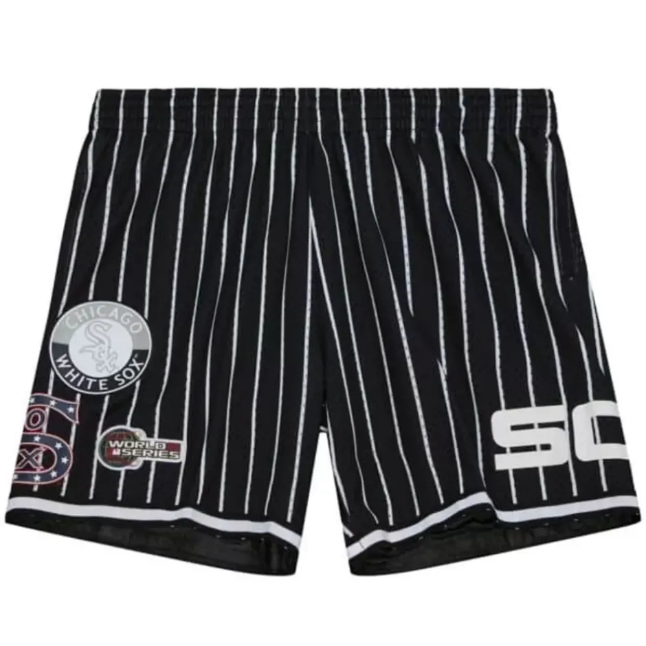 Men Mitchell & Ness Shorts-City Collection Mesh Shorts Chicago White Sox