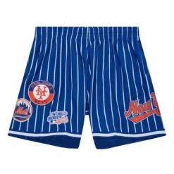 Men Mitchell & Ness Shorts-City Collection Mesh Shorts New York Mets