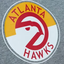 Men Mitchell & Ness T-Shirts & Tops-City Collection S/S Tee Atlanta Hawks