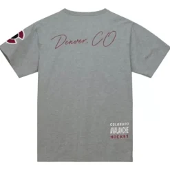 Men Mitchell & Ness T-Shirts & Tops-City Collection Ss Tee Colorado Avalanche
