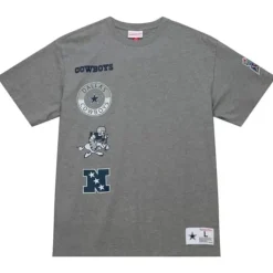 Men Mitchell & Ness T-Shirts & Tops-City Collection S/S Tee Dallas Cowboys