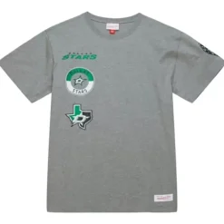Men Mitchell & Ness T-Shirts & Tops-City Collection Ss Tee Dallas Stars