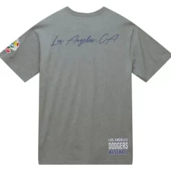 Men Mitchell & Ness T-Shirts & Tops-City Collection Ss Tee Los Angeles Dodgers