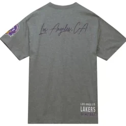 Men Mitchell & Ness T-Shirts & Tops-City Collection Ss Tee Los Angeles Lakers