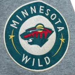 Men Mitchell & Ness T-Shirts & Tops-City Collection Ss Tee Minnesota Wild