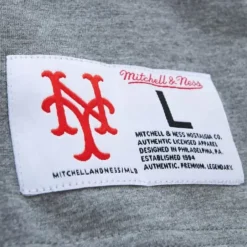 Men Mitchell & Ness T-Shirts & Tops-City Collection S/S Tee New York Mets