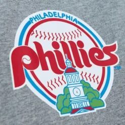 Men Mitchell & Ness T-Shirts & Tops-City Collection Ss Tee Philadelphia Phillies