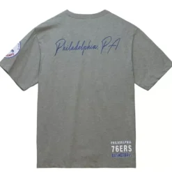 Men Mitchell & Ness T-Shirts & Tops-City Collection Ss Tee Philadelphia 76Ers