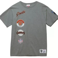 Men Mitchell & Ness T-Shirts & Tops-City Collection S/S Tee San Francisco Giants